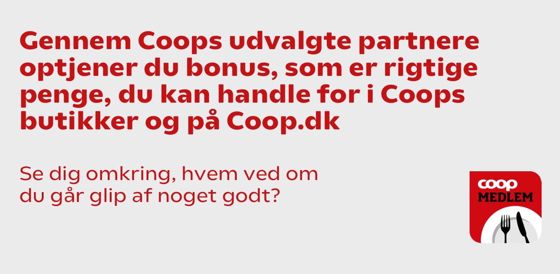 Coop rabat zoo københavn PlusKort
